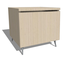 PS Exclusive Vanity 24" End Table w/ Storage