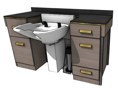 PS Exclusive ADA* Luxe Wet Station (for Adjust-A-Sink)