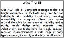 PS Custom ADA* Ellora Electric-Lift Treatment Table