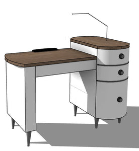 **NEW** PS Exclusive Arco 48" Manicure Table