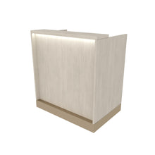 PS Essentials Blox 36"w Concierge Desk w/LED Light & Metal Toekick 2026