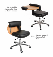 PS Exclusive "Chable" Manicure Stool / Table