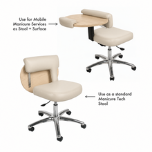 PS Exclusive "Chable" Manicure Stool / Table