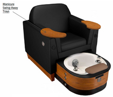 PS Custom Contemporary Retractable Pedicure Chair 2026