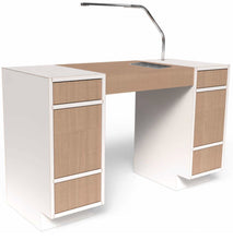 **NEW!** PS Exclusive Modern Edge (DUCTED) 48" Manicure Table