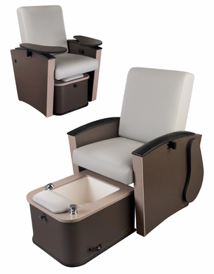 PS Custom Mystia Plumbed Hydrotherapy Pedicure Chair