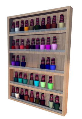 PS Exclusive Nail Polish Rack w/ Acrylic Shelf Lips