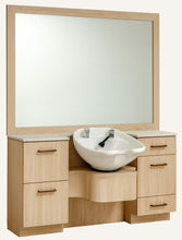 PS Exclusive ADA* 56" Classic Low Wet Station (w/Framed Mirror)