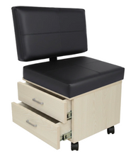 PS Exclusive Arta Pedicure Tech Stool w/Storage