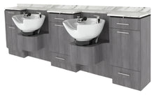 PS Exclusive ADA* Classic Low Double-Bowl Wet Station