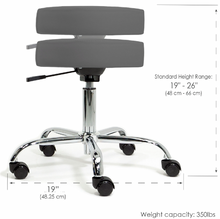 PS Custom Pneumatic Backless Salon/Spa Tech Stool