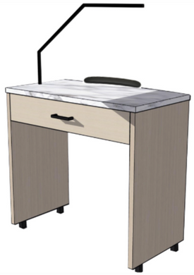 PS Exclusive Petite SlimLine Manicure Table