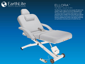 PS Custom EarthLite Ellora Electric Lift Salon Table w/Face Cradle