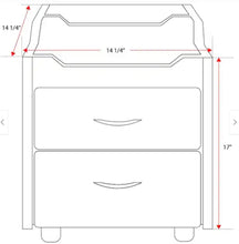 PS Essentials Compact Pedi Cart