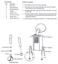 PS Essentials Sol-Air Mobile Dryer (w/Wheel Kit)