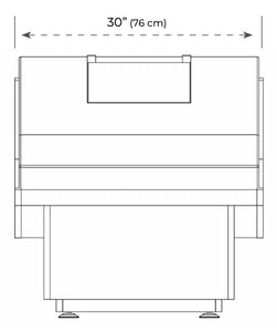 PS Custom Zero-Gravity ADA* S-Lounger (w/Replaceable Mattress)