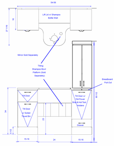 PS Exclusive ADA* Classic Tower Wet Station
