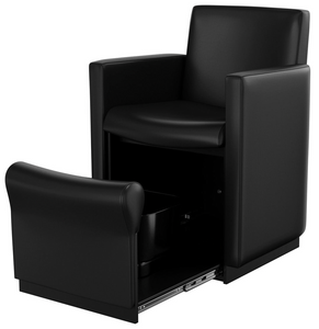 PS Exclusive Modern PlumbLESS Tuck-Away Pedicure Chair
