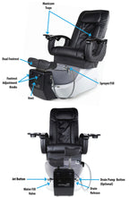PS Custom Le Rêve VE Pedicure Chair (Ducted)