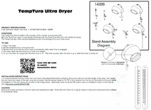 PS Essentials TempTura Ultra Mobile Dryer