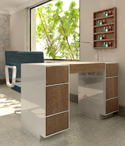 PS Exclusive Modern Edge Manicure Table