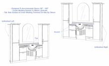 PS Exclusive All-in-One Crowned Wet Station w/Towers