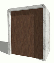 PS Exclusive Double Waterfall 30"/36" Concierge Desk