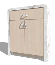 PS Exclusive Double Waterfall 30"/36" Concierge Desk