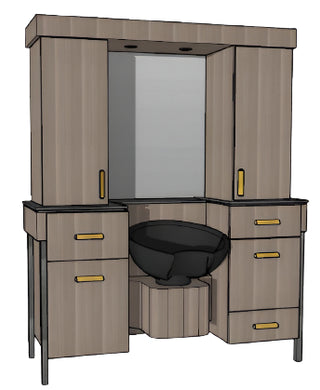 PS Exclusive Tall Luxe Standard Wet Station