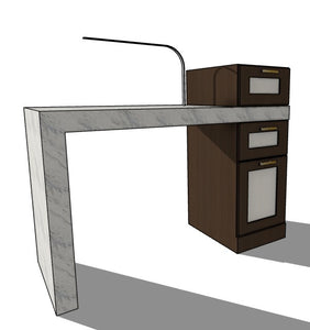 PS Exclusive HighLight Manicure Table