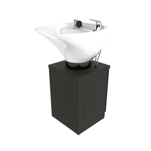 PS Essentials Tilting Shampoo Bowl - Backwash Pedestal Station