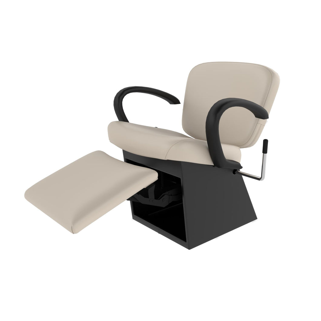 PS Essentials Merano Lever-Control Shampoo Chair w/ Kick-Out Leg Rest