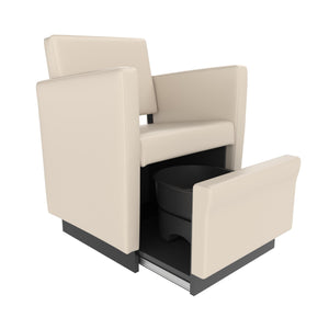PS Essentials Brixen PlumLESS Tuck-Away Pedicure Chair