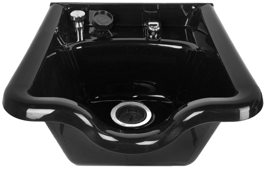 PS Essentials ABS Plastic Rectangle Side-Wash Shampoo Bowl 2026