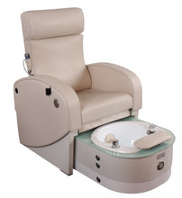 Retractable Pedicure Chair w/Ducting & Massage