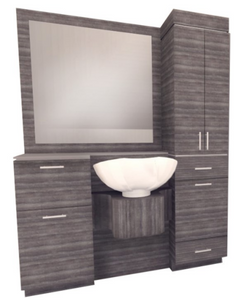 PS Exclusive Classic Standard Wet Station w/ Right-Set Tower